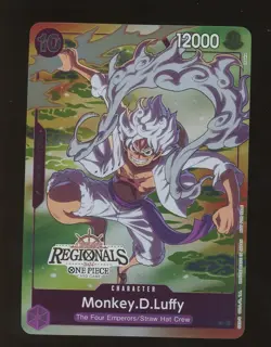 One Piece English P-041 Monkey D. Luffy Offline Regionals Promo - Image 1