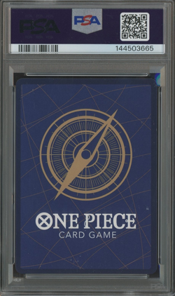 2025 One Piece Japanese OP11 #005 Luffy Tarou Special Alternate Art PSA 10 - Image 2