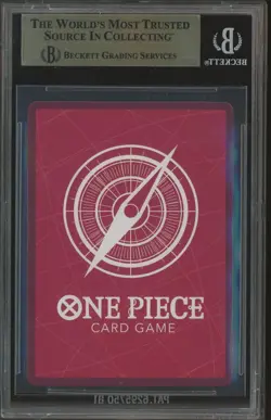 2025 One Piece Promos 003 Monkey D. Luffy L 2nd Anniv Tournament Winner BGS 10 - Image 2