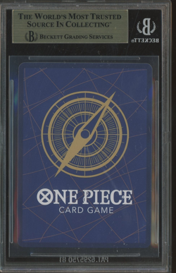 2024 One Piece Promos P043 Monkey D. Luffy Foil Dallas Attendance Gift BGS 9.5 - Image 2