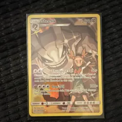 Pokemon Steelix Secret Rare 247/236 Sm-Cosmic Eclipse Holo Card 2015 170 HP - Image 1