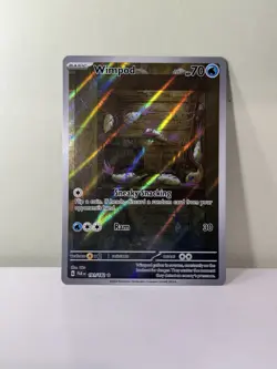 Wimpod 191/182 Pokemon TCG Paradox Rift Card - Image 1