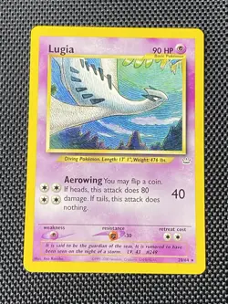 Pokemon Card - Lugia Neo Revelation 20/64 Rare LP/NM - Image 1