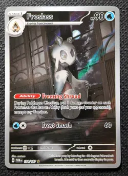Froslass 174/167 Twilight Masquerade TWM Illustration Rare Pokemon Card NM - Image 1