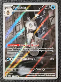 Froslass 174/167 Twilight Masquerade TWM Illustration Rare Pokemon Card NM - Image 3