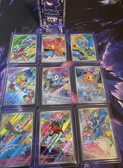 MINT *First Partner ILLUSTRATION COLLECTION* 9 CARD SET *Series 1* Pokemon - Image 3