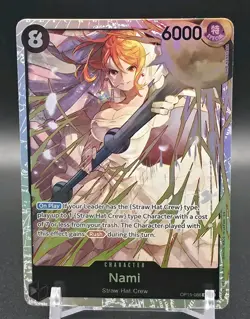 Nami SR OP15-086 Adventure on KAMI’s Island ENGLISH ONE PIECE Card OP15 - Image 1