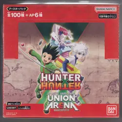 Union Arena Card Game Booster Hunter x Hunter UA03BT Sealed Box Japanese - Image 1