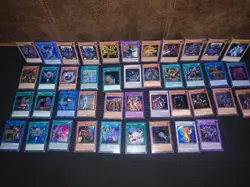 Modernish Yu-Gi-Oh! Tcg Card Lot Of 40 Secret Rares Check Photos - Image 1