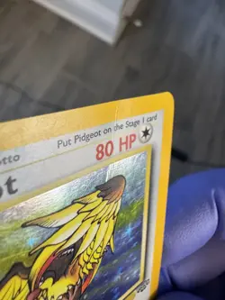Pokemon Pidgeot TCG Jungle Holo Card 8/64 Unlimited Holo Rare MP/LP - Image 4
