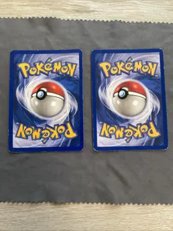 Nidoking 011/102 Base Set Holo Lot Of 2 Pokemon TCG Vintage Card MP Condition - Image 2