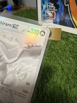 Pokemon TCG Reshiram EX White Flare English Holo Card Ultra Rare 173/086 - Image 4