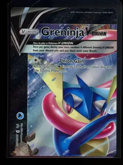SWSH: Sword & Shield Promo Cards #SWSH155 Greninja V-UNION - Image 1