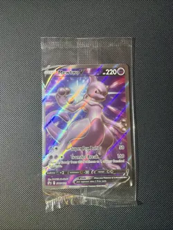 Mewtwo V SWSH229 SWSH: Sword & Shield Promo Cards Holo SEALED - Image 1
