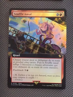 Mtg FIC Final Fantasy — Snort Souffle Nasal FR —NM FOIL French - Image 1