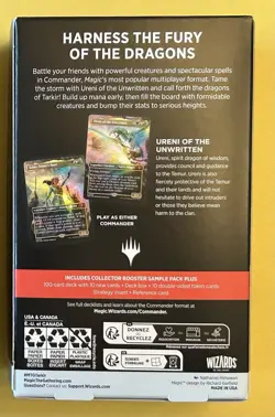 Sultai Arisen Commander Deck, Tarkir Dragonstorm, Brand New Sealed MTG - Image 2