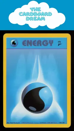 Water Energy Base Set 2 #130/130 Common Pokemon Card WotC - Image 1