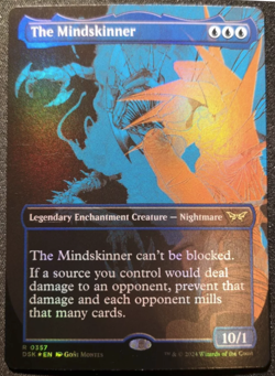 mtg magic The Mindskinner extended borderless FOIL ENGLISH L'Ecorcheur d'esprit - Image 1