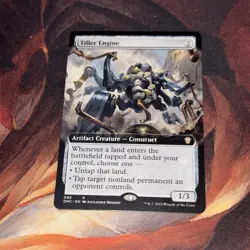 Tiller Engine X1 Mtg Dominaria United Commander Nm Extended Art - Image 1