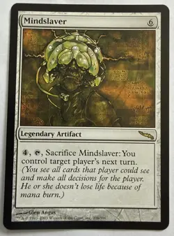 MTG Mindslaver R Mirrodin #206 - Image 1
