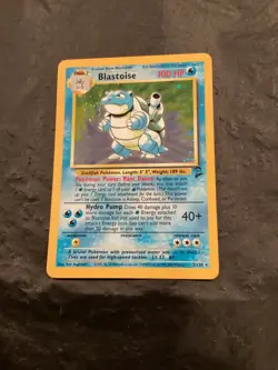 2000 Pokemon Base Set 2 - #2/130 Blastoise Holo (Rare) NM - Image 1