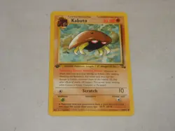 1999 Pokemon Fossil 1st Edition #50 Kabuto - Image 1