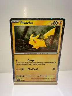 Pikachu 002/015 Holo Promo McDonald's Promos 2024 Pokemon Near Mint - Image 1