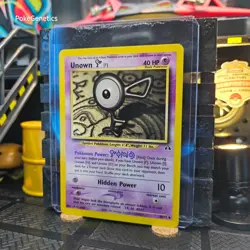 Unown F Neo Discovery Pokemon TCG 48/75 Unlimited Uncommon - Image 2