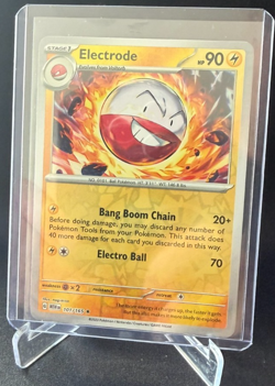 Electrode Reverse Holo 101/165 Scarlet & Violet 151 Rare Pokemon TCG - Image 1