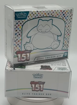 Lot of (2) Pokemon TCG 151 MEW EN Elite Trainer Boxes SEALED w/Protector - Image 2