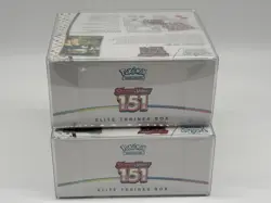 Lot of (2) Pokemon TCG 151 MEW EN Elite Trainer Boxes SEALED w/Protector - Image 4