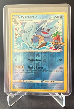Wartortle Reverse Holo 016/078 Pokemon GO Uncommon Pokemon TCG - Image 1