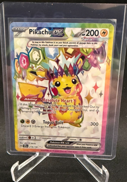 Pikachu EX 219/191 Surging Sparks Secret Art Rare Pokemon TCG - Image 1