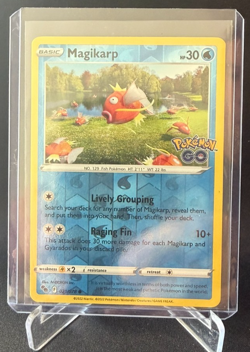 Magikarp Reverse Holo 021/078 Pokemon GO Common Pokemon TCG - Image 1