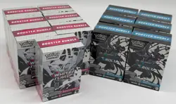 Lot of (13) Pokemon TCG Black Bolt & White Flare Booster Bundles (6) BB (7) WF - Image 1