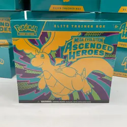 Lot of (15) Pokemon TCG Ascended Heroes Elite Trainer Box SEALED ETB - Image 3