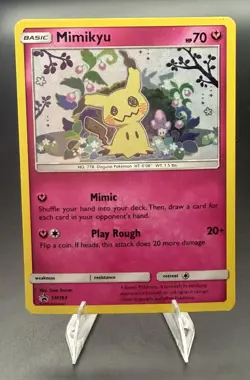 MIMIKYU - SM163 Holo Promo SUN & MOON PROMO Pokemon MP SMP SMP - Image 1