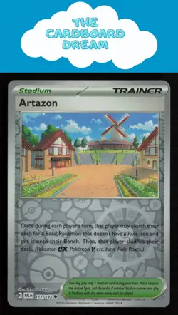 Artazon SV02: Paldea Evolved #171/193 Reverse Holo Uncommon Pokemon Card - Image 1