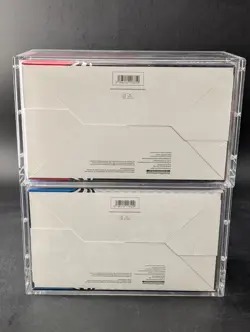 2x Pokemon Black Bolt White Flare Sealed Booster Bundle Display Case W/Acrylic - Image 2