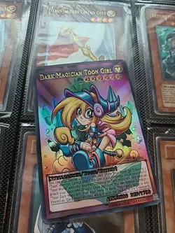 TOON DARK MAGICIAN GIRL MINT/NM YUGIOH! - Image 1