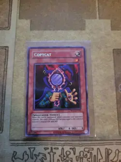 YUGIOH COPYCAT RP01-EN092 SECRET UNLIMITED ED NM 2020 REPRINT - Image 1