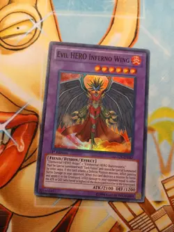 Evil HERO Inferno Wing LCGX-EN067 Legendary Collection 2: The Duel Academy Years - Image 1