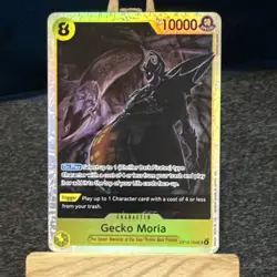 Gecko Moria OP14-104 SR THE AZURE SEA'S SEVEN ENGLISH ONE PIECE 14 - Image 1