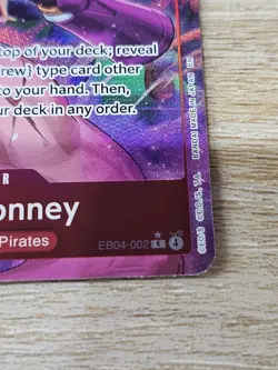 Jewelry Bonney(Alt) EB04-002 R Adventure on KAMI Island ONE PIECE ENGLISH OP15 - Image 5
