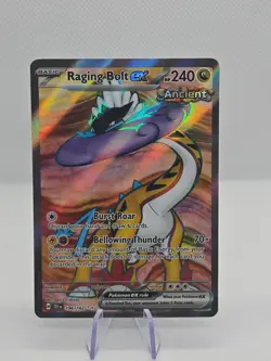 Raging Bolt ex 196/162 Special Illustration Rare SIR Pokemon Card NM - Image 1