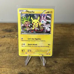 Pokemon Pikachu TCG XY95 XY Black Star Promo Holo Card - Image 1