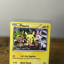 Pokemon Pikachu TCG XY95 XY Black Star Promo Holo Card - Image 3