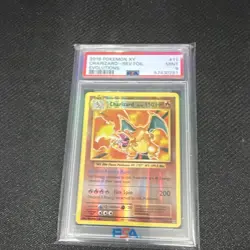 Pokemon Charizard 11/108 Evolutions Reverse Holo PSA 9 Graded Card 2016 - Image 1