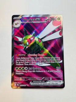 Yanmega EX 206/182 Destined Rivals Full Art Ultra Rare Holo Pokemon TCG Card - Image 1