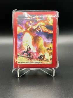 Pokemon Charizard Premium Collection Card Sleeves 65ct Sealed New - Image 1